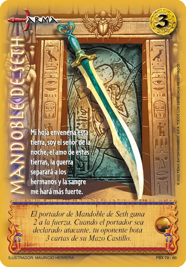 Mandoble De Seth